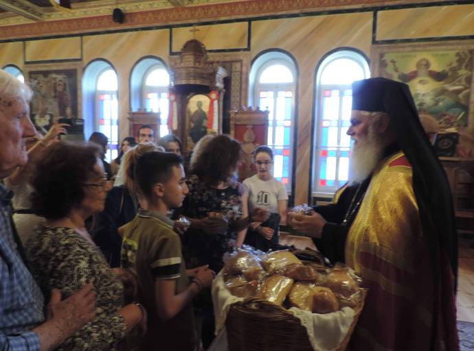 ΙΕΡΑ ΠΑΡΑΚΛΗΣΗ ΥΠΕΡ ΠΝΕΥΜΑΤΙΚΗΣ ΕΝΙΣΧΥΣΕΩΣ ΚΑΙ ΕΥΛΟΓΙΑΣ ΤΩΝ ΔΙΑΓΩΝΙΖΟΜΕΝΩΝ ΜΑΘΗΤΩΝ