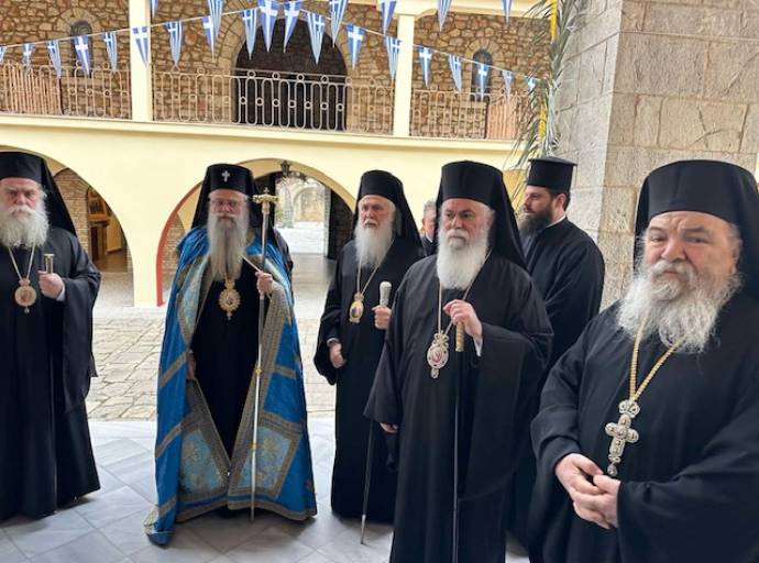 Εορτασμός Ευαγγελισμού της Θεοτόκου και Εθνικής Επετείου 25ης Μαρτίου 1821 στην Ιερά Μονή Αγίας Λαύρας